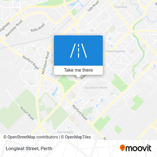 Longleat Street map