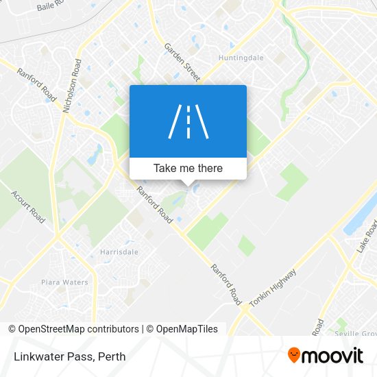Linkwater Pass map