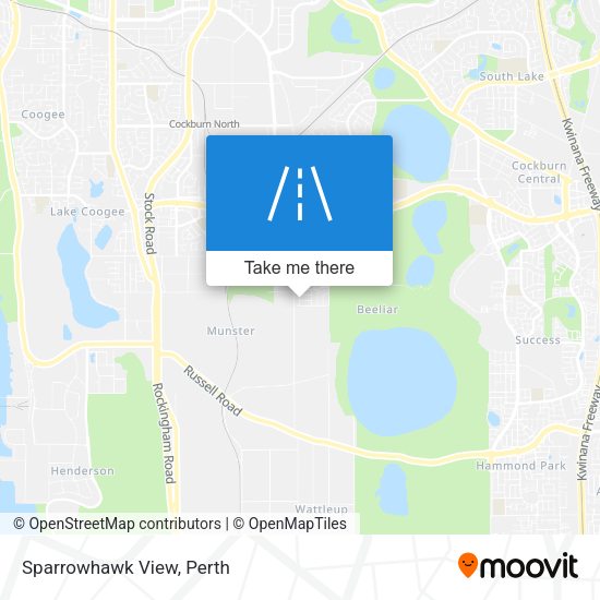 Sparrowhawk View map