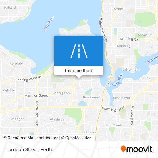 Torridon Street map
