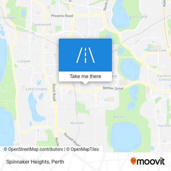Spinnaker Heights map