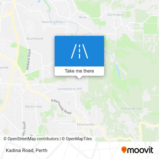 Kadina Road map