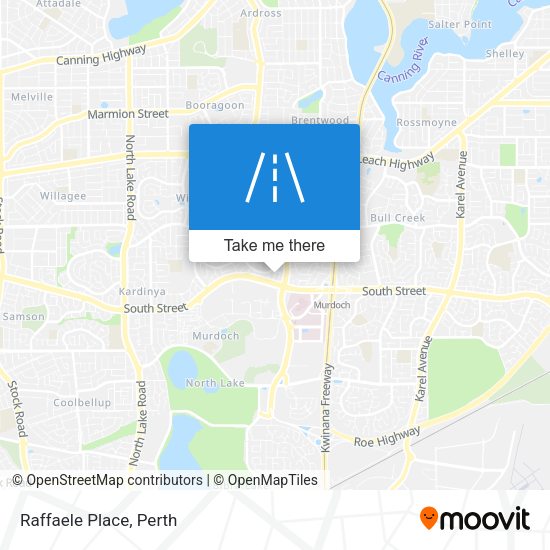 Raffaele Place map