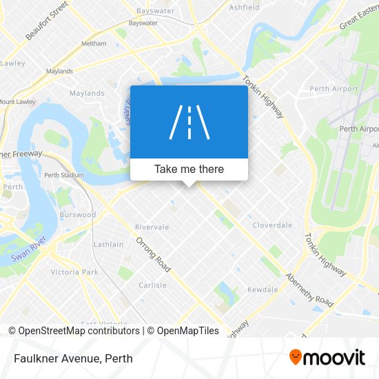 Faulkner Avenue map