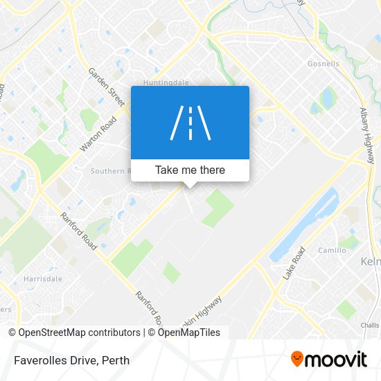 Faverolles Drive map