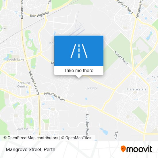 Mangrove Street map