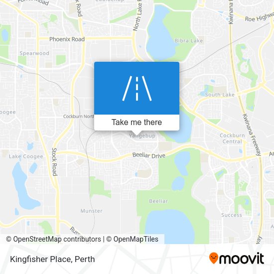Kingfisher Place map