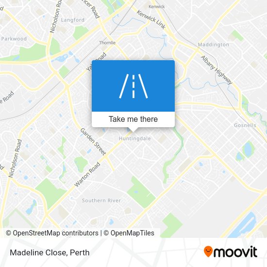 Madeline Close map