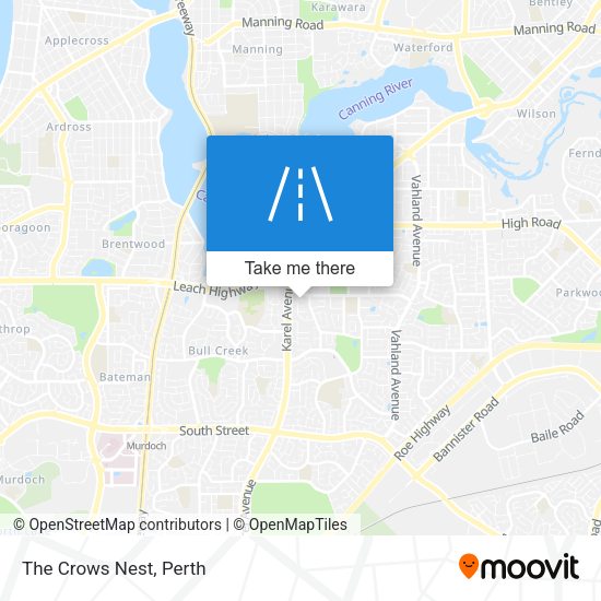 The Crows Nest map