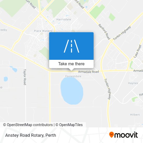 Anstey Road Rotary map