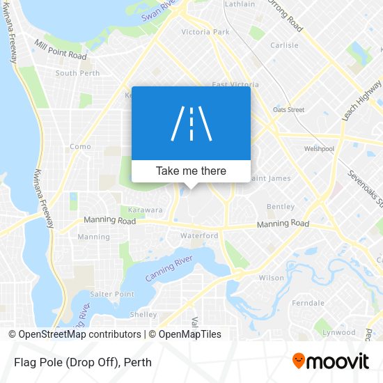 Flag Pole (Drop Off) map