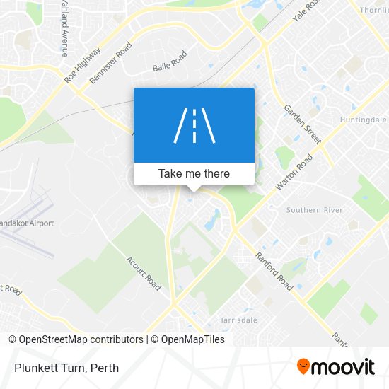 Plunkett Turn map