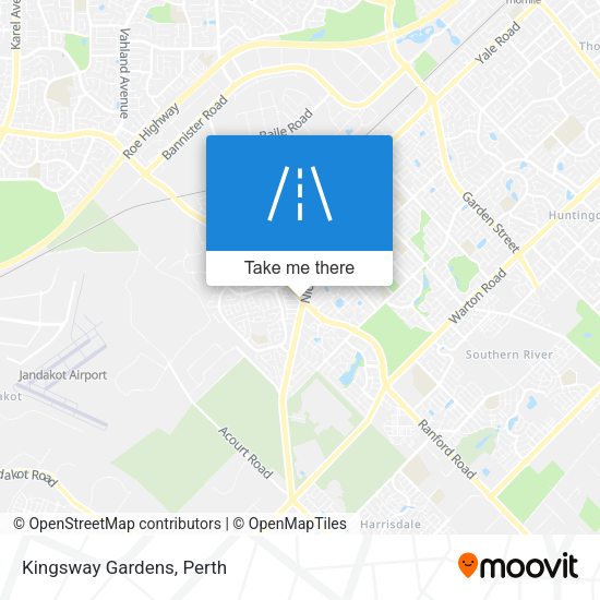 Kingsway Gardens map