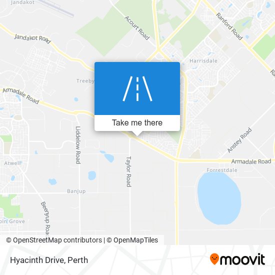 Hyacinth Drive map