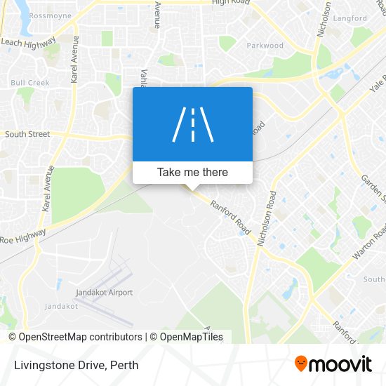 Livingstone Drive map