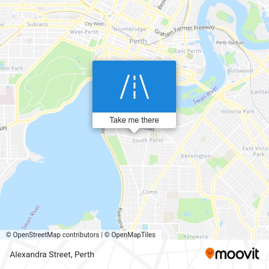 Alexandra Street map