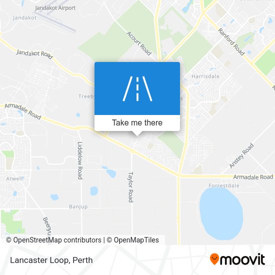 Lancaster Loop map