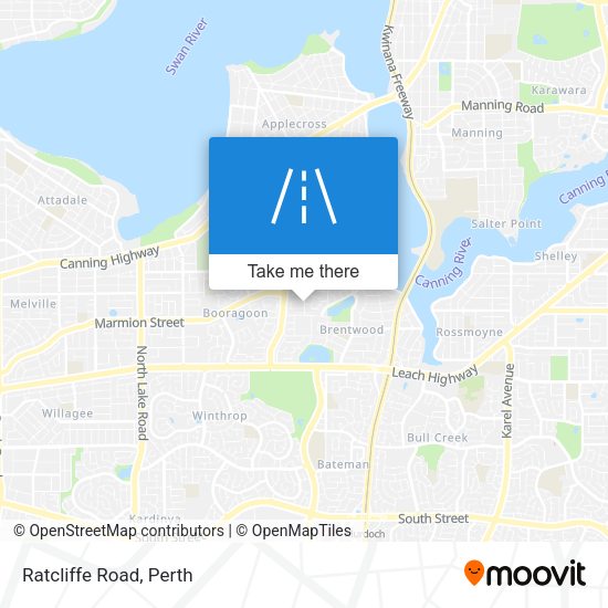 Ratcliffe Road map