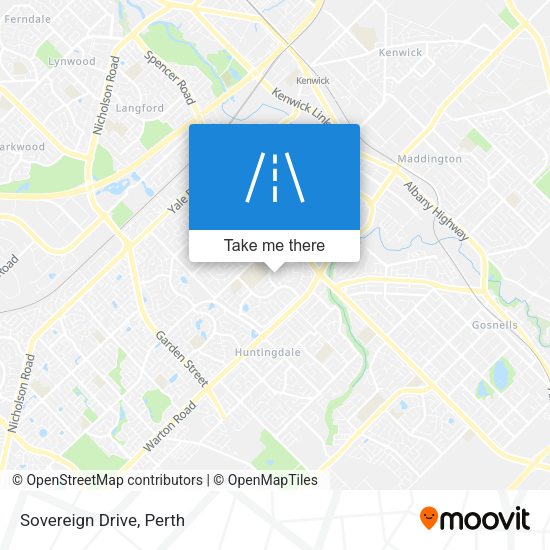 Sovereign Drive map