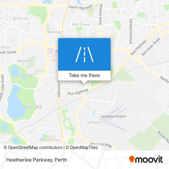 Heatherlea Parkway map