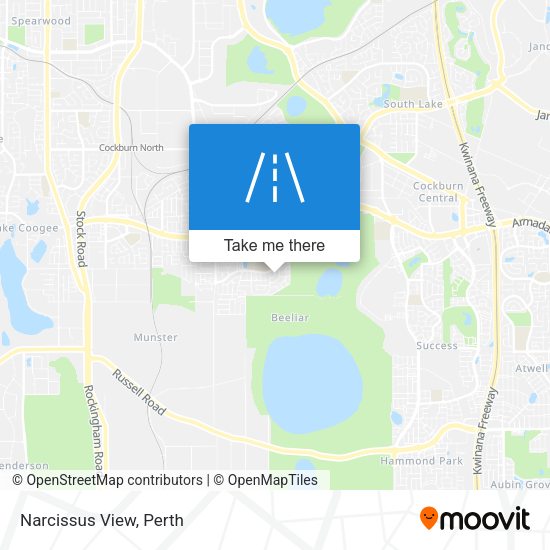 Narcissus View map