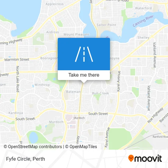 Mapa Fyfe Circle