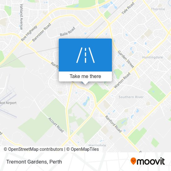 Tremont Gardens map
