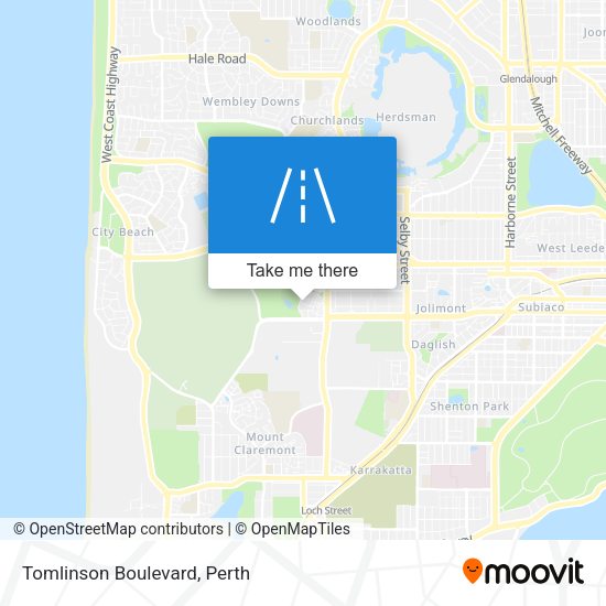 Tomlinson Boulevard map