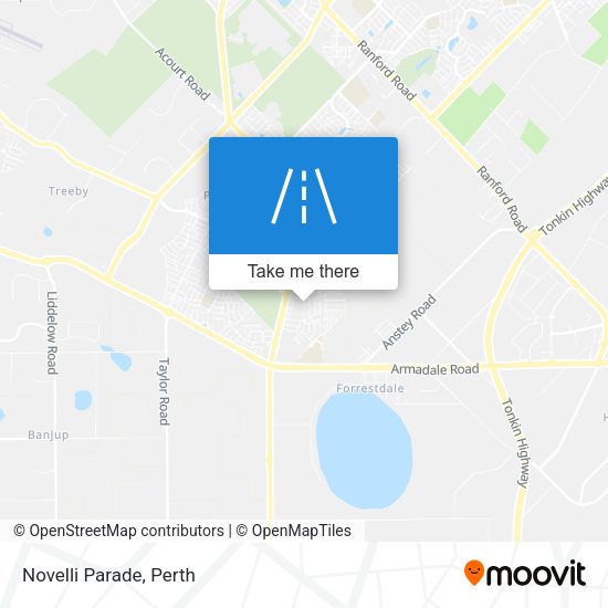 Novelli Parade map