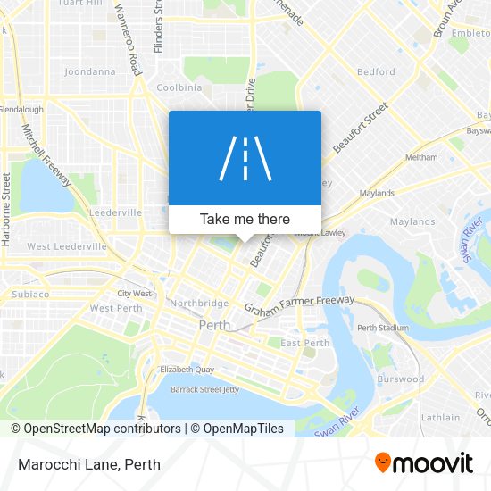 Marocchi Lane map