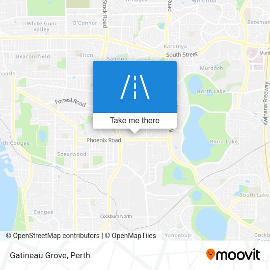 Gatineau Grove map
