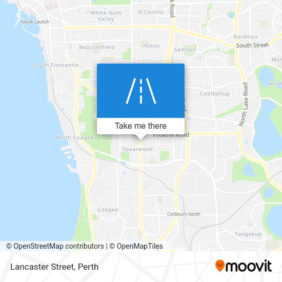 Lancaster Street map