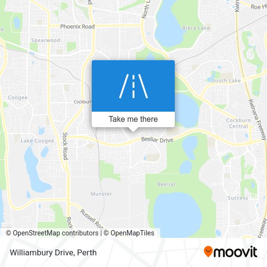 Williambury Drive map