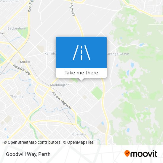 Goodwill Way map