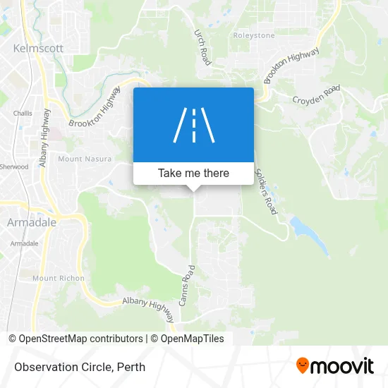 Mapa Observation Circle