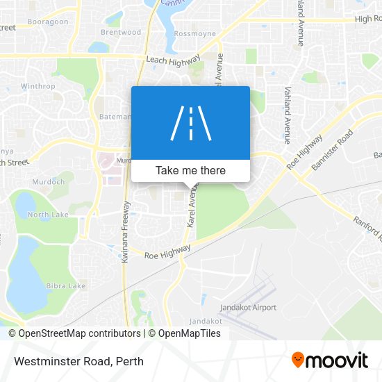 Westminster Road map