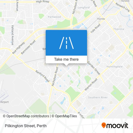 Pilkington Street map