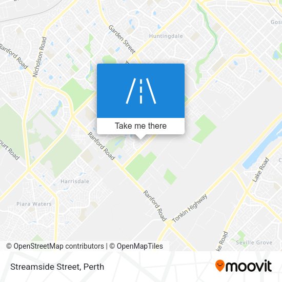 Streamside Street map