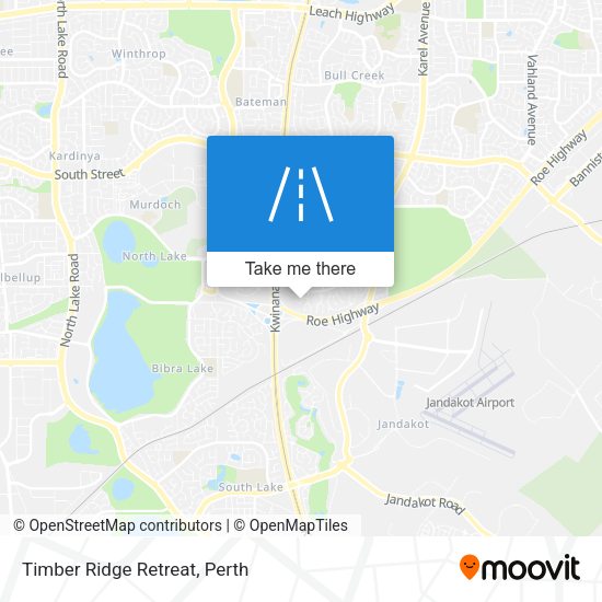 Timber Ridge Retreat map