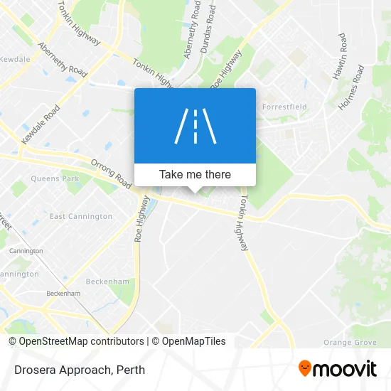 Mapa Drosera Approach