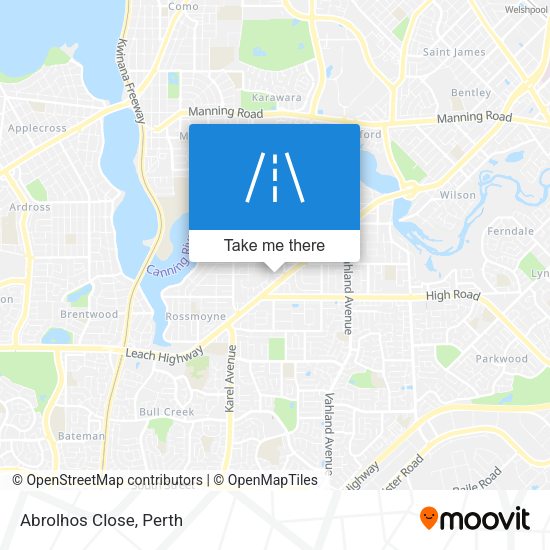 Abrolhos Close map