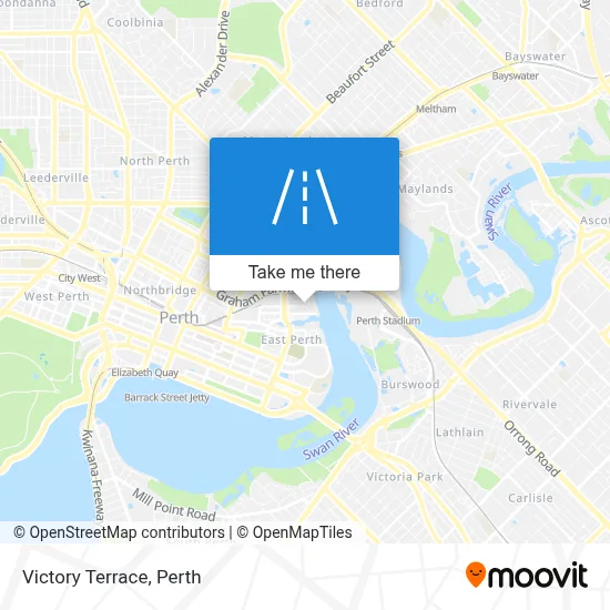 Mapa Victory Terrace