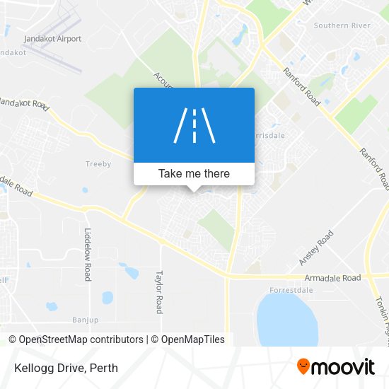 Kellogg Drive map