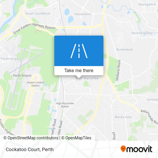 Cockatoo Court map