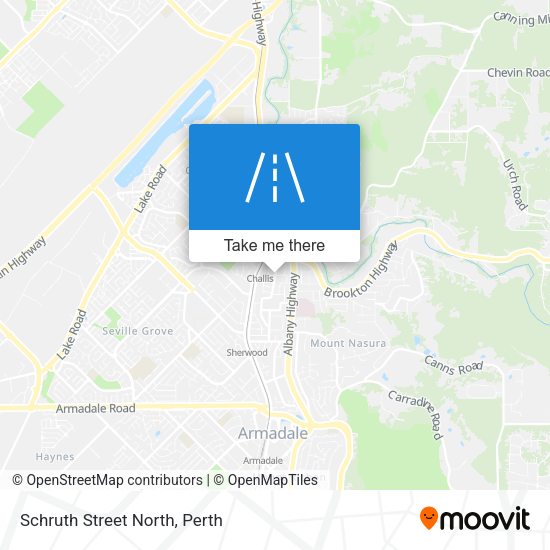 Schruth Street North map