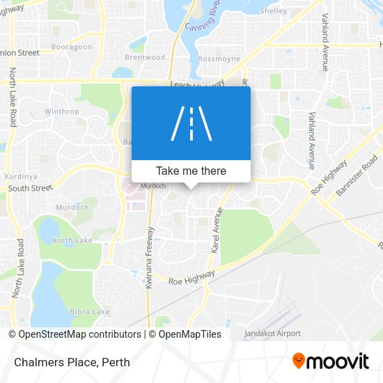 Chalmers Place map