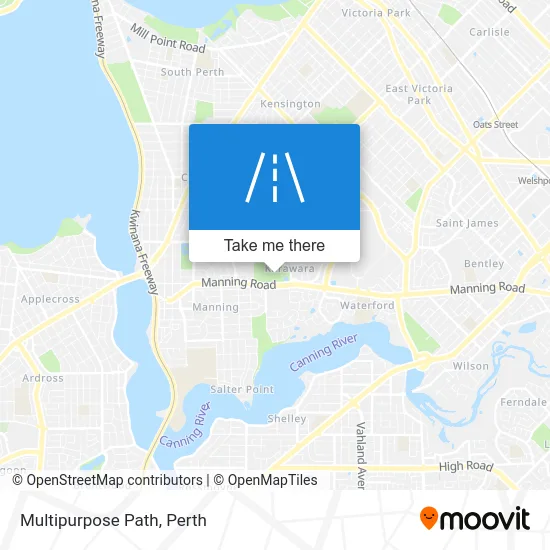 Mapa Multipurpose Path