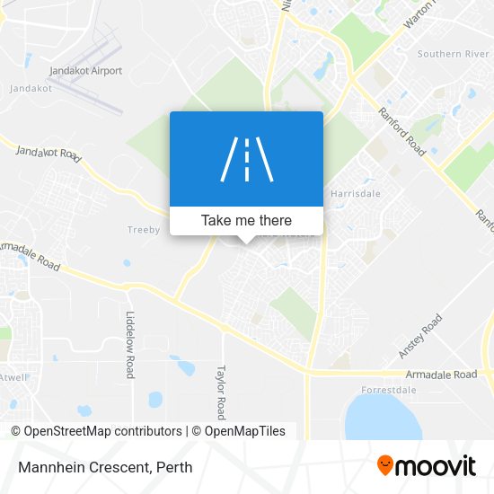 Mannhein Crescent map