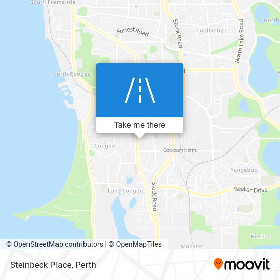 Steinbeck Place map