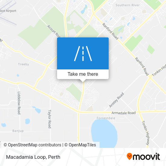 Macadamia Loop map